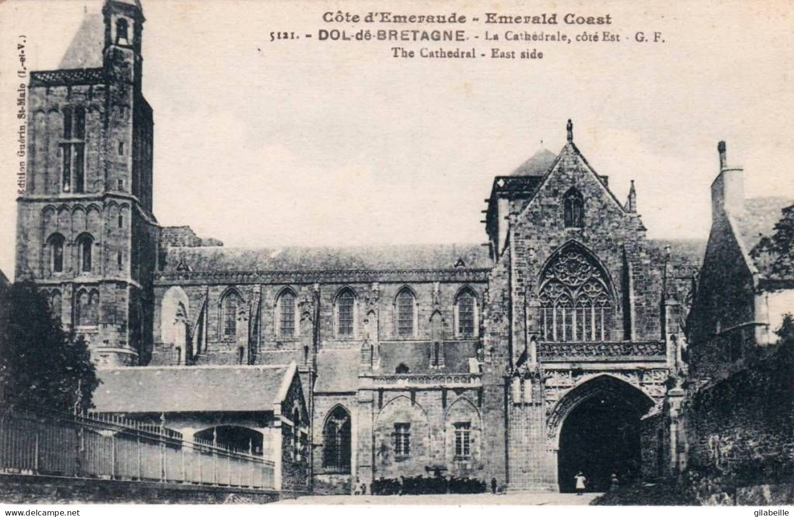 35 - Ille Et Vilaine -  DOL  De BRETAGNE - La Cathedrale Coté Est - Other & Unclassified