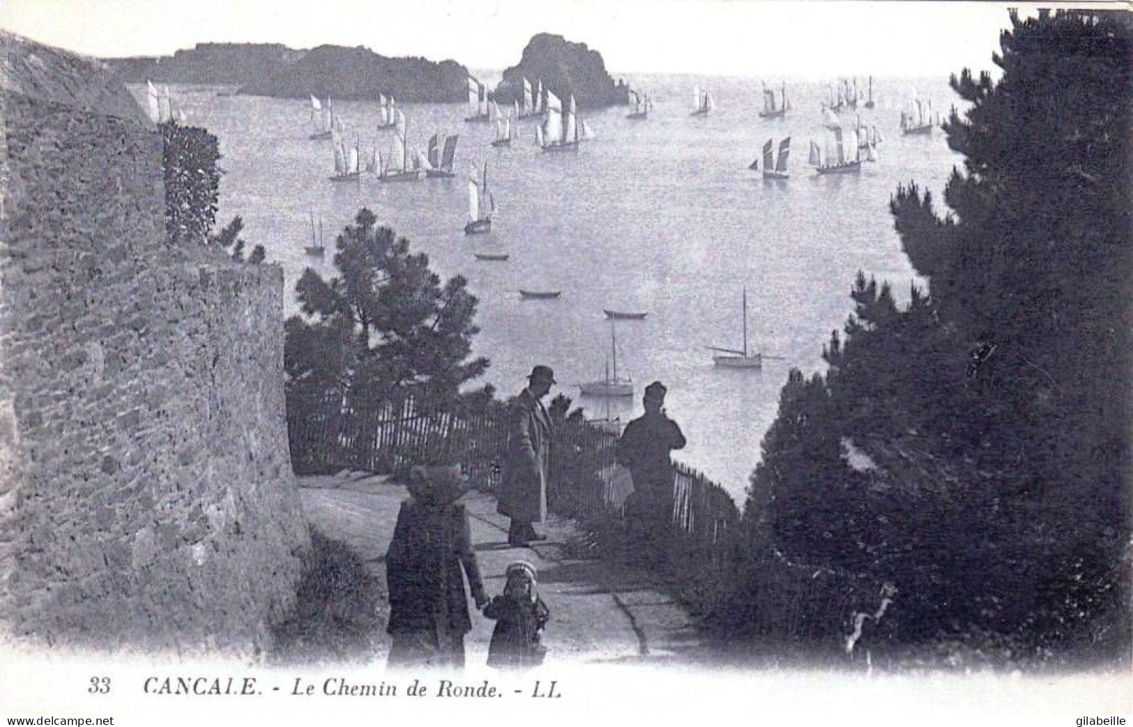 35 - Ille Et Vilaine -  CANCALE - Le Chemin De Ronde - Cancale