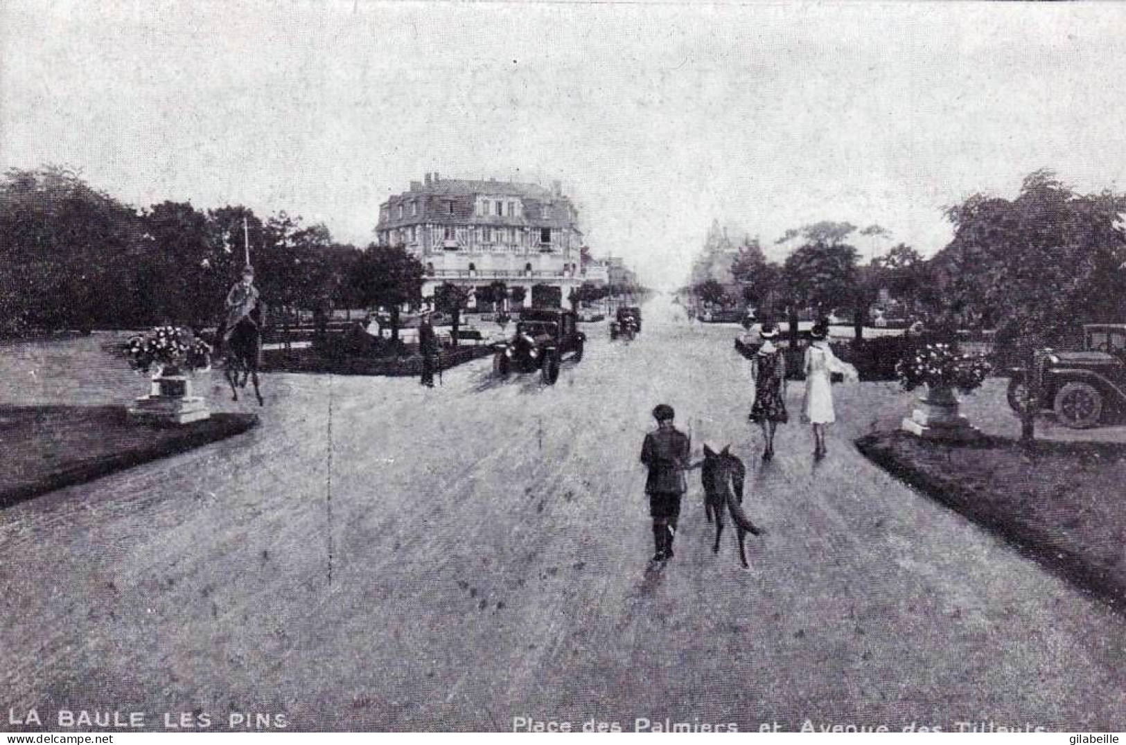 44 -   LA BAULE -   Place Des Palmiers Et Avenue Des Tilleuls - La Baule-Escoublac