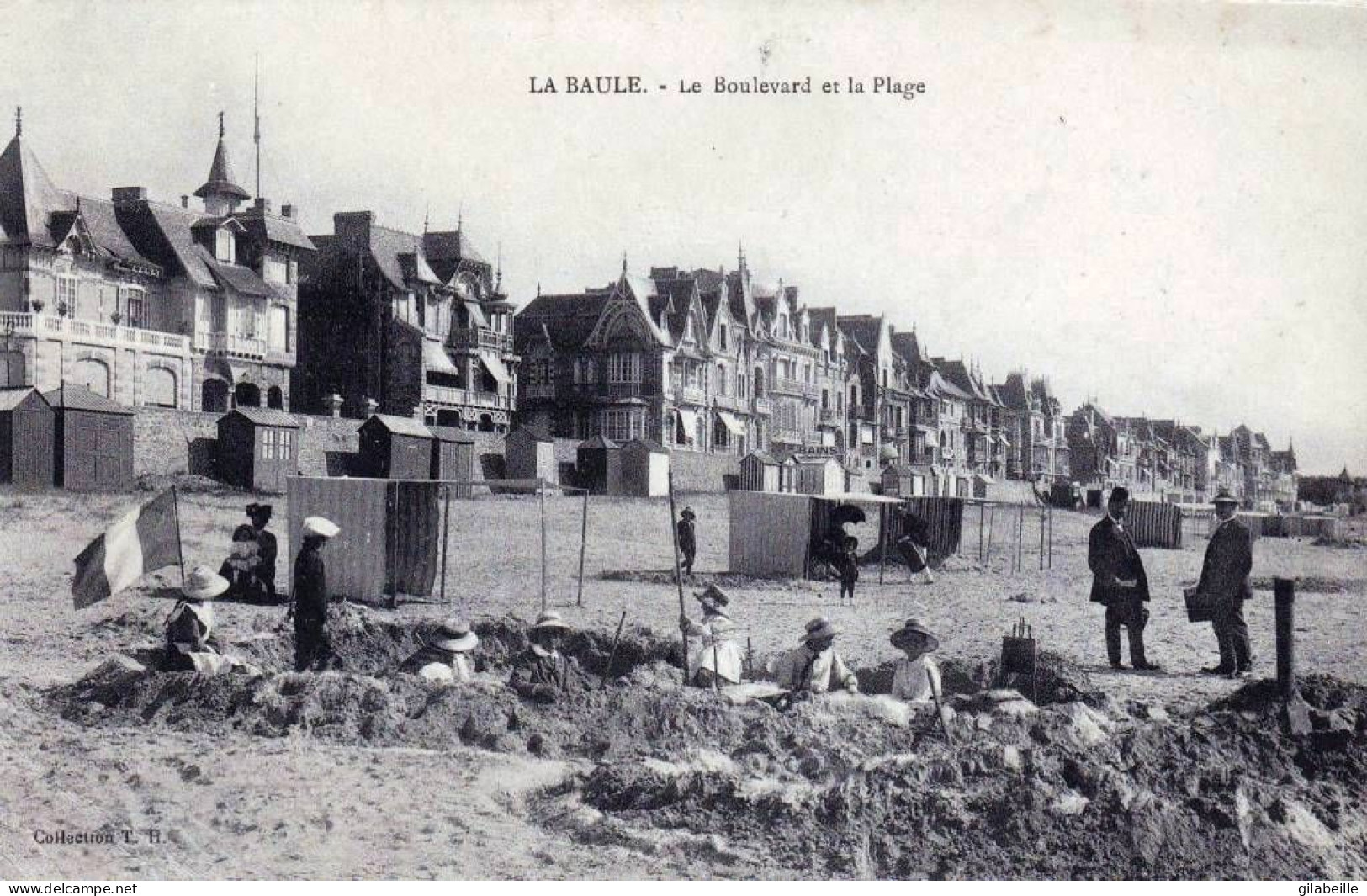 44 -   LA BAULE -   Le Boulevard Et La Plage - La Baule-Escoublac