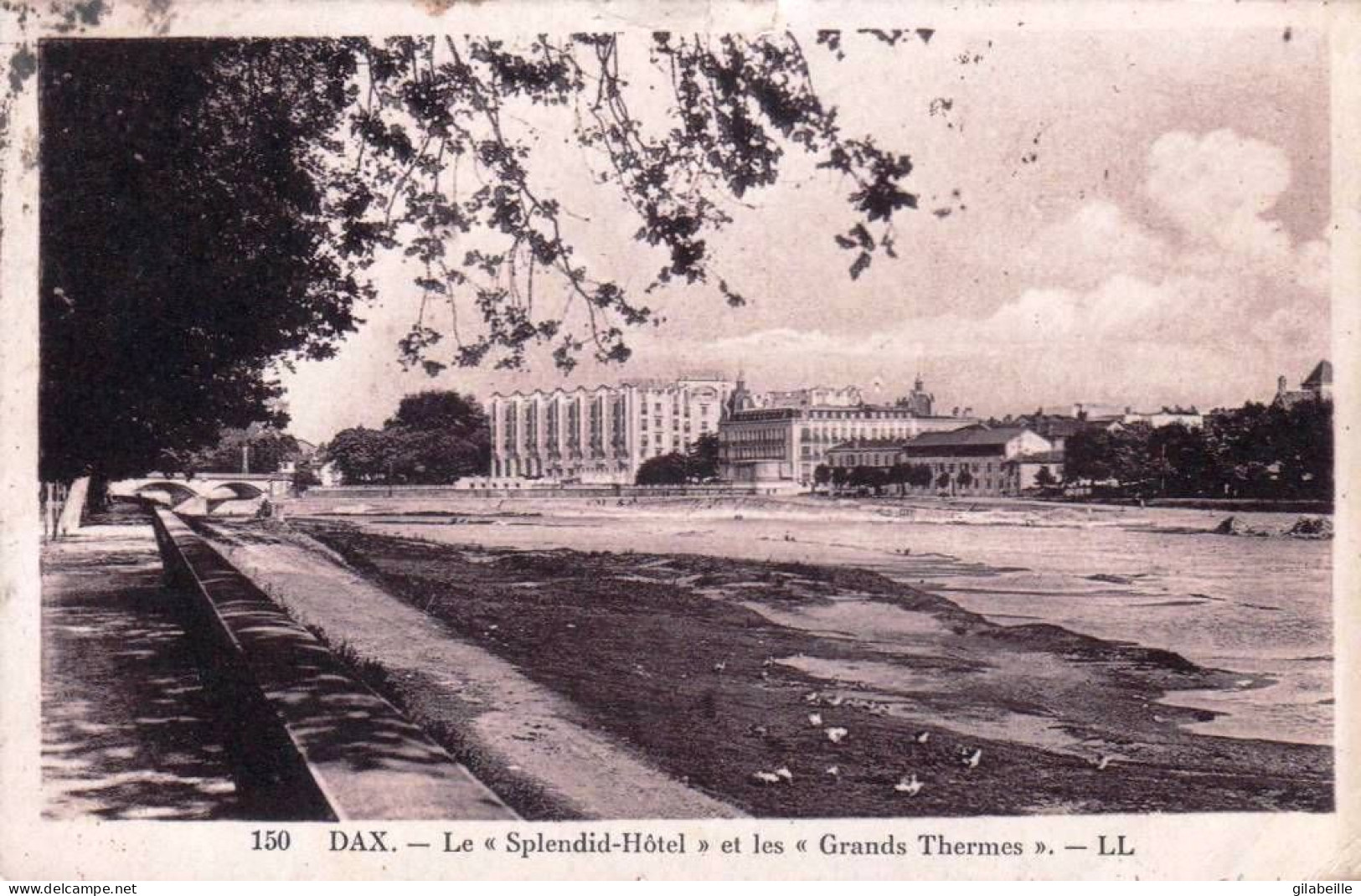 40 - Landes -   DAX -  Le "Slendid Hotel" Et Les " Grands Thermes " - Dax