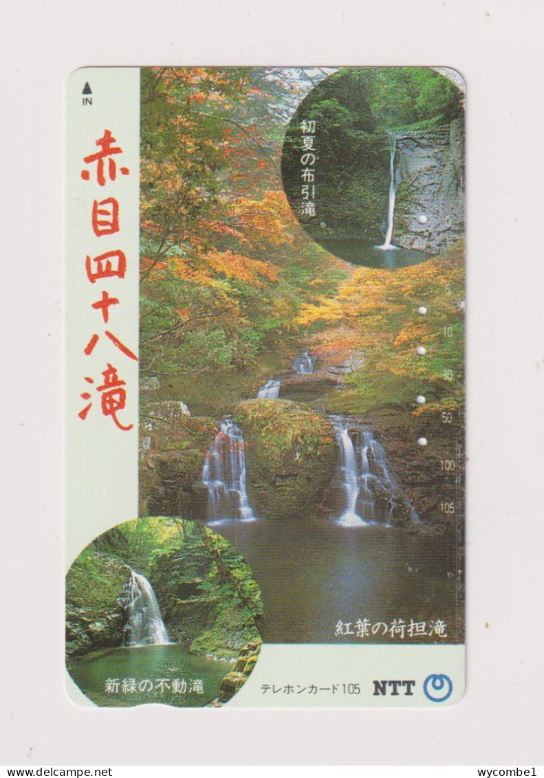 JAPAN  - Waterfalls  Magnetic Phonecard - Japon
