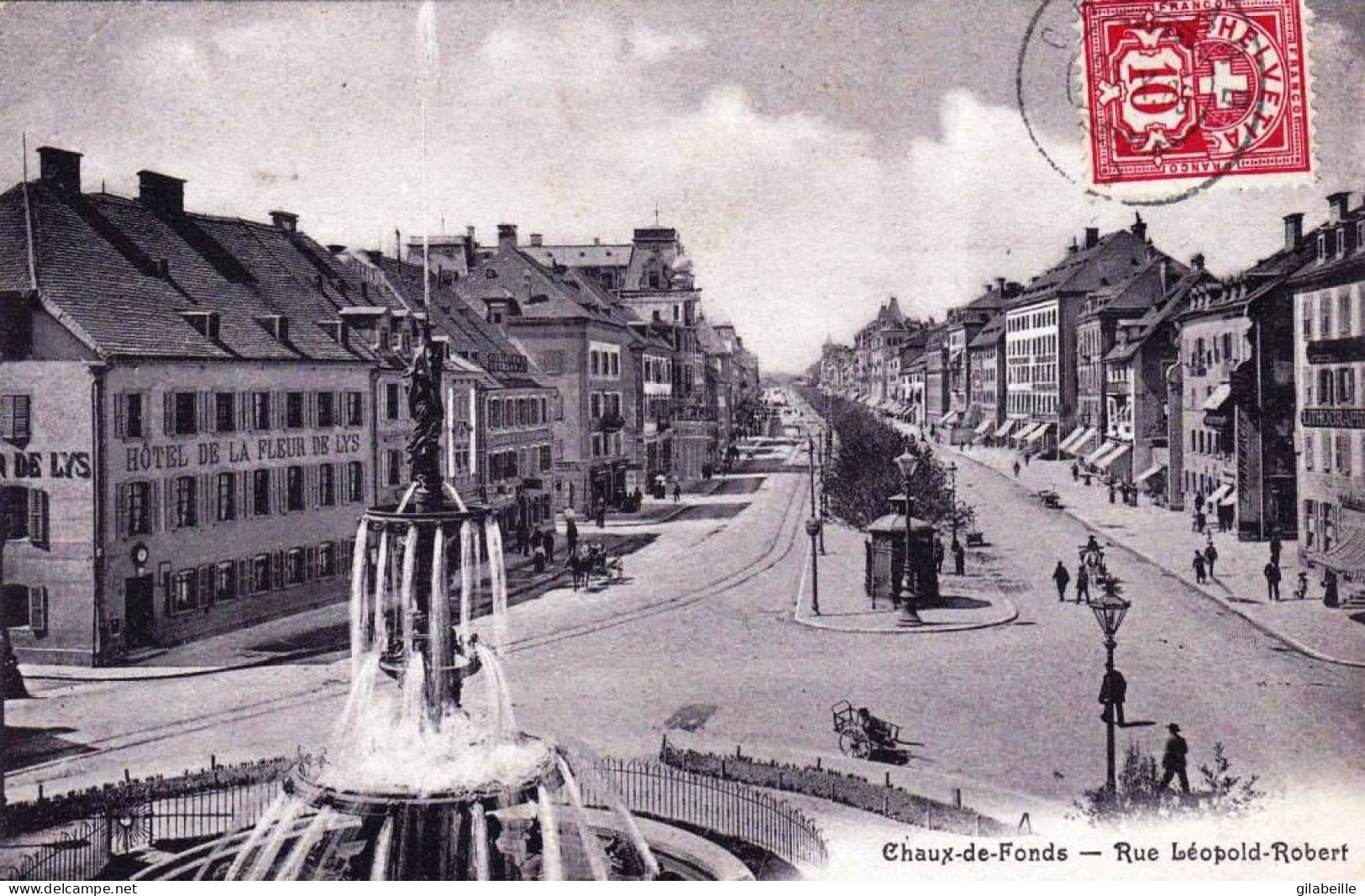 Suisse - Neuchatel -  LA CHAUX  De FONDS - Rue Leopold Robert - Autres & Non Classés