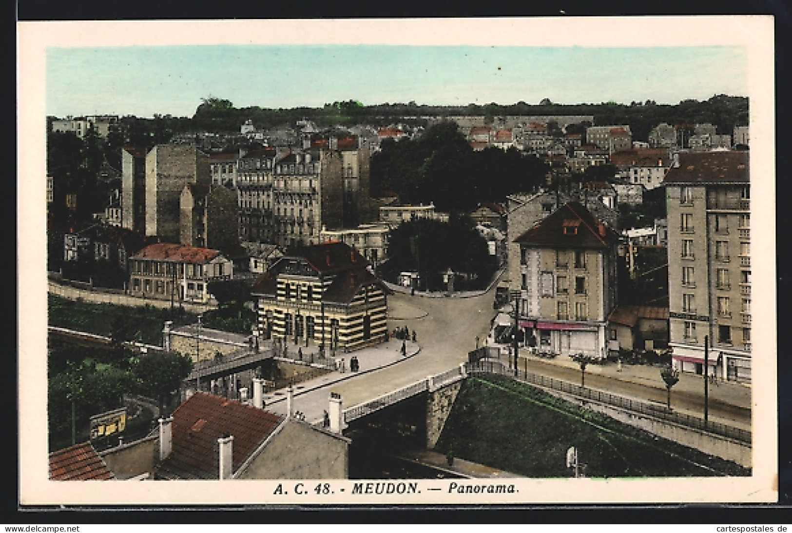 CPA Meudon, Vue Générale  - Meudon