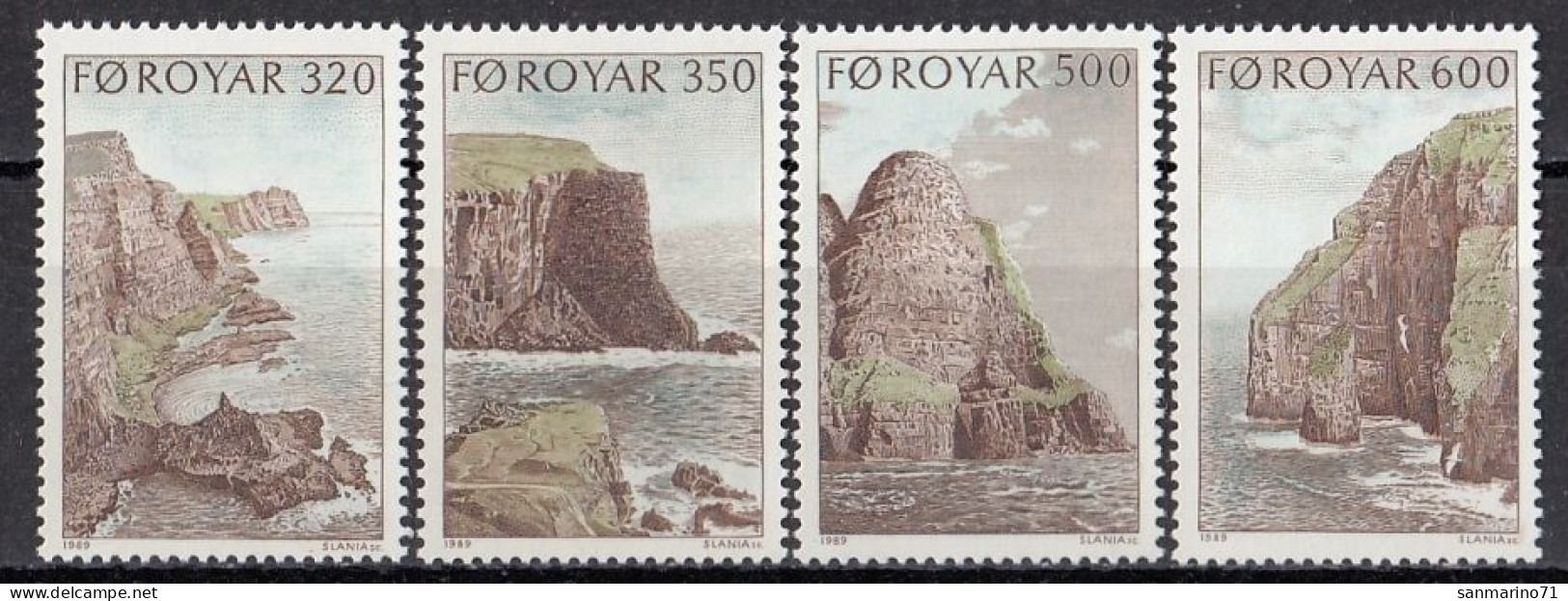 FAROE ISLANDS 190-193,unused (**) - Féroé (Iles)