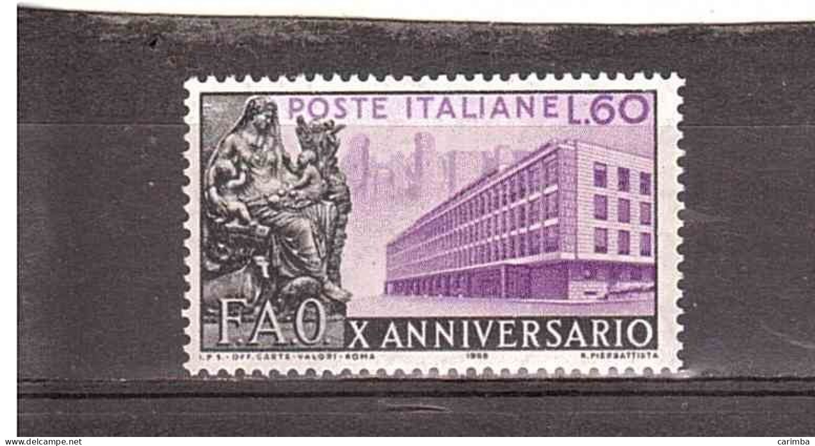 1955 L.60 FAO - 1946-60: Neufs