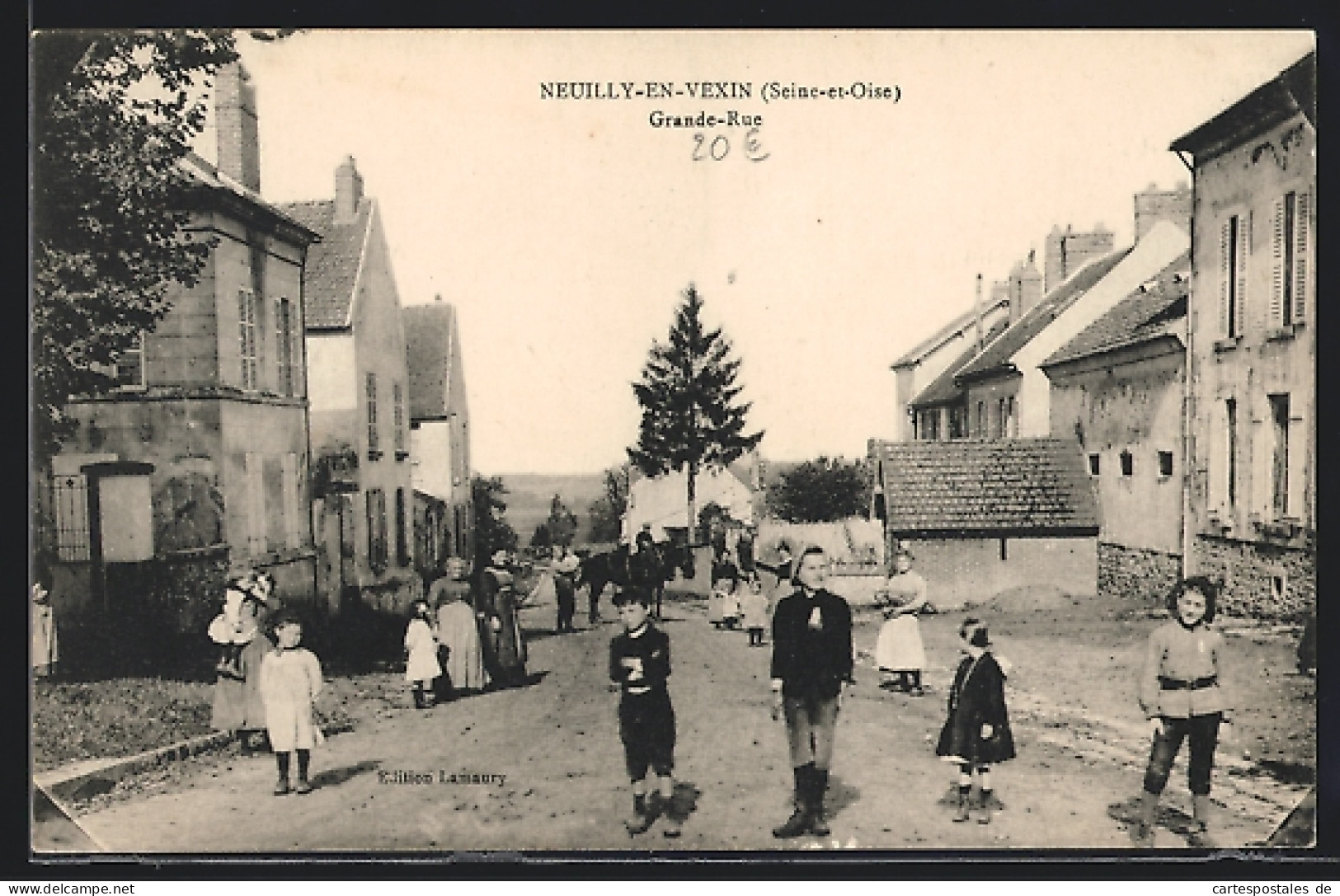 CPA Neuilly-en-Vexin, Grande-Rue  - Sonstige & Ohne Zuordnung