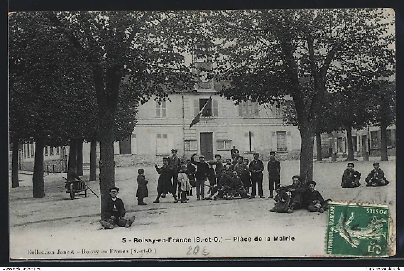 CPA Roissy-en-France, Place De La Marie  - Roissy En France