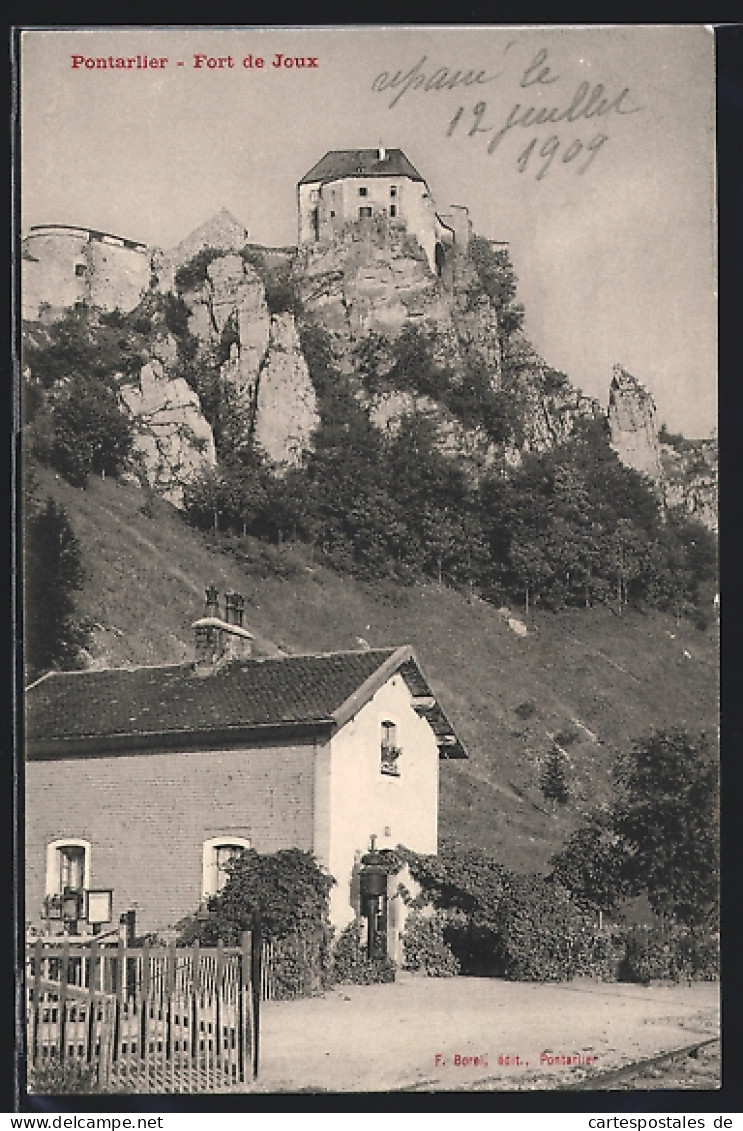 CPA Pontarlier, Fort De Joux  - Pontarlier