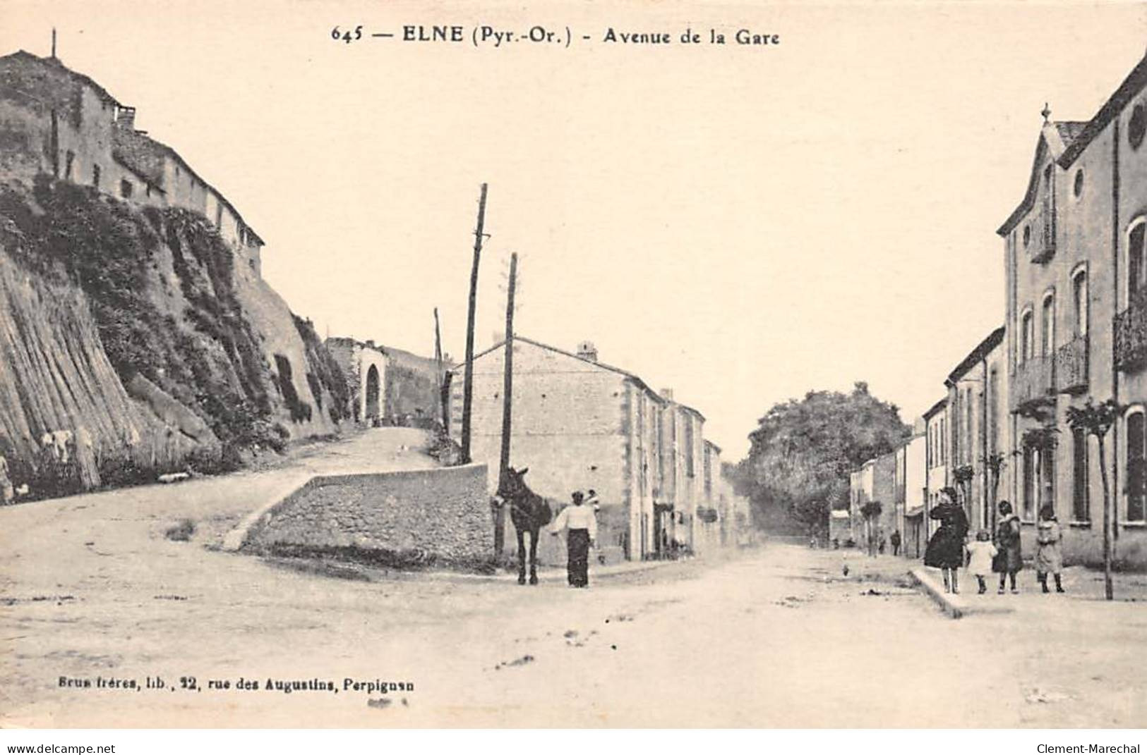 ELNE - Avenue De La Gare - Très Bon état - Elne