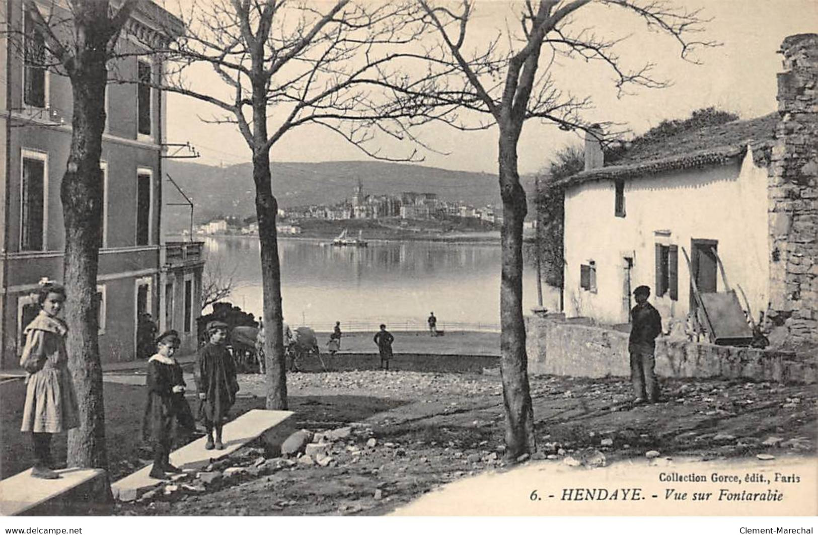 HENDAYE - Vue Sur Fontarabie - Très Bon état - Hendaye