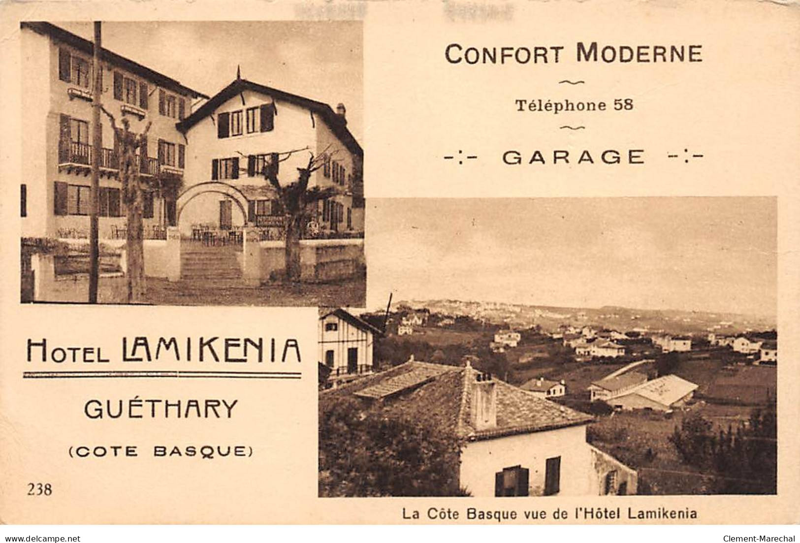 GUETHARY - Hôtel Lamikenia - état - Guethary