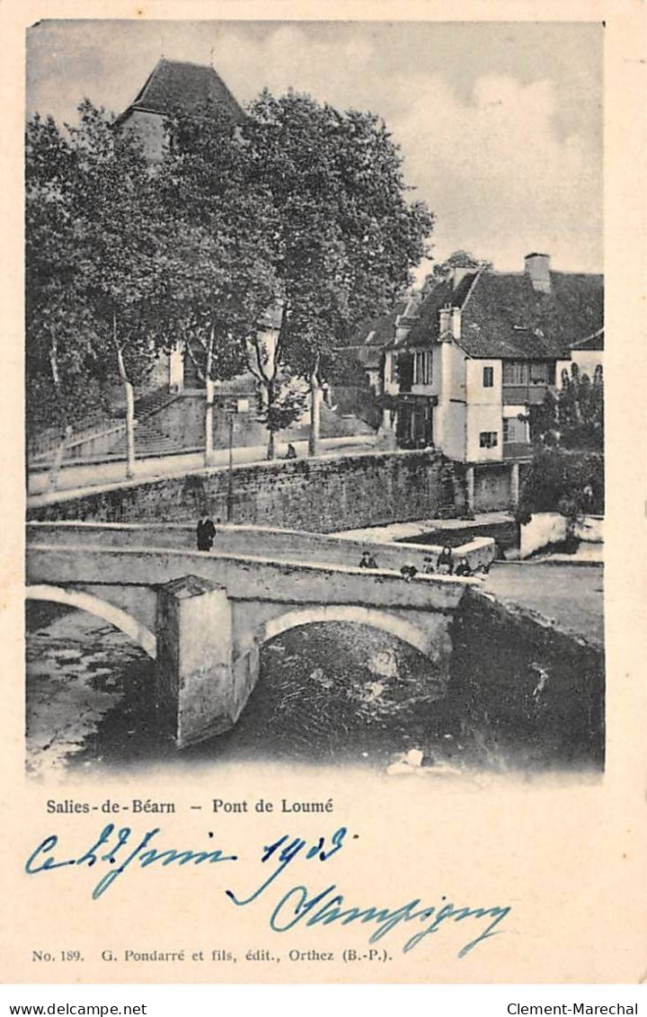 SALIES DE BEARN - Pont De Loumé - Très Bon état - Salies De Bearn