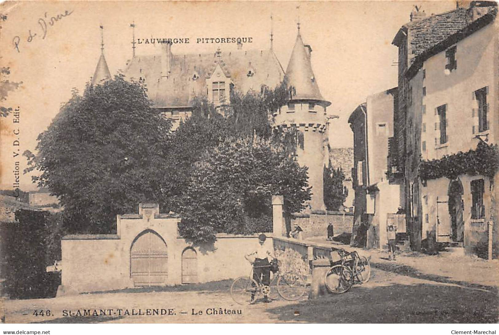 SAINT AMAND TALLENDE - Le Château - état - Autres & Non Classés