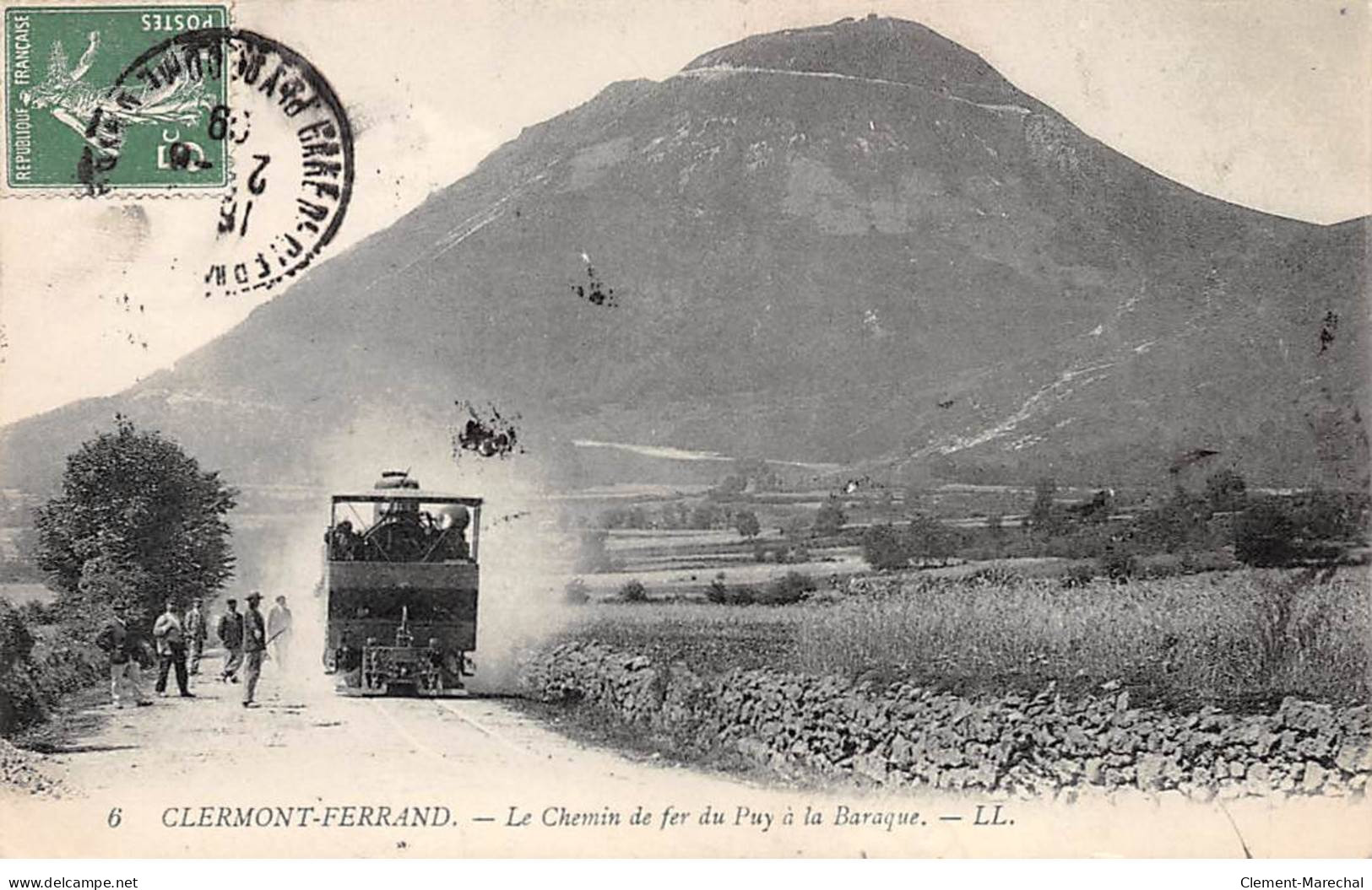 CLERMONT FERRAND - Le Chemin De Fer Du Puy à La Baraque - Très Bon état - Clermont Ferrand