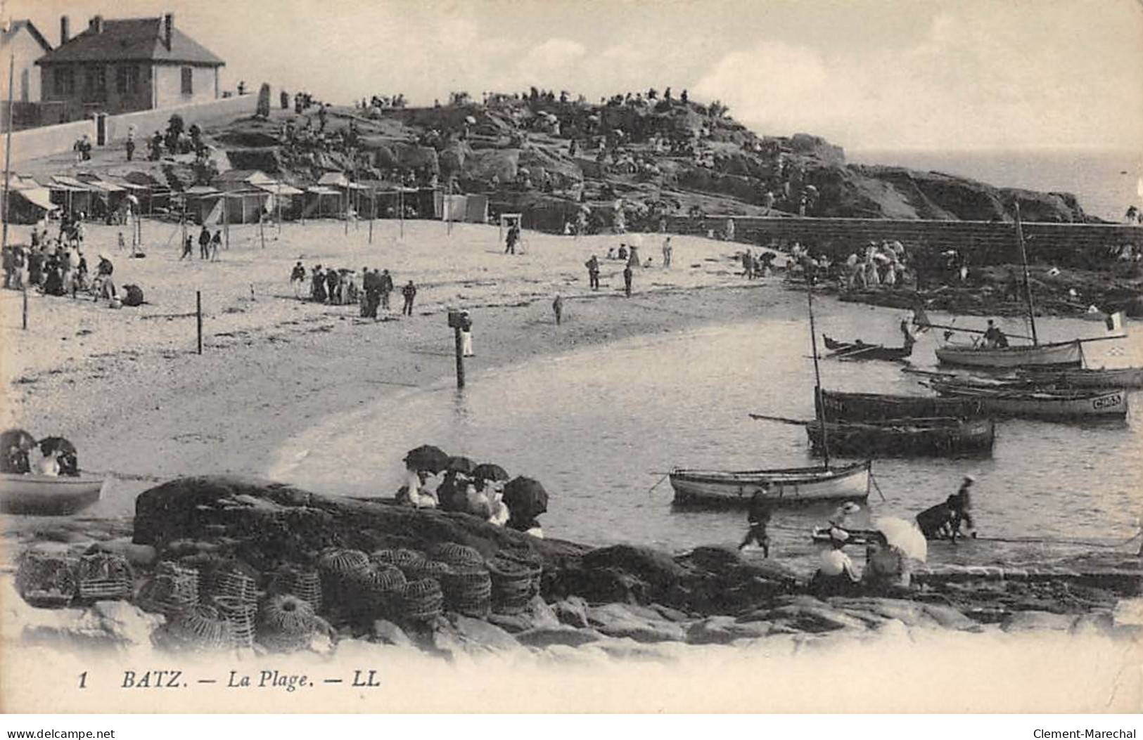 BATZ - La Plage - Très Bon état - Batz-sur-Mer (Bourg De B.)