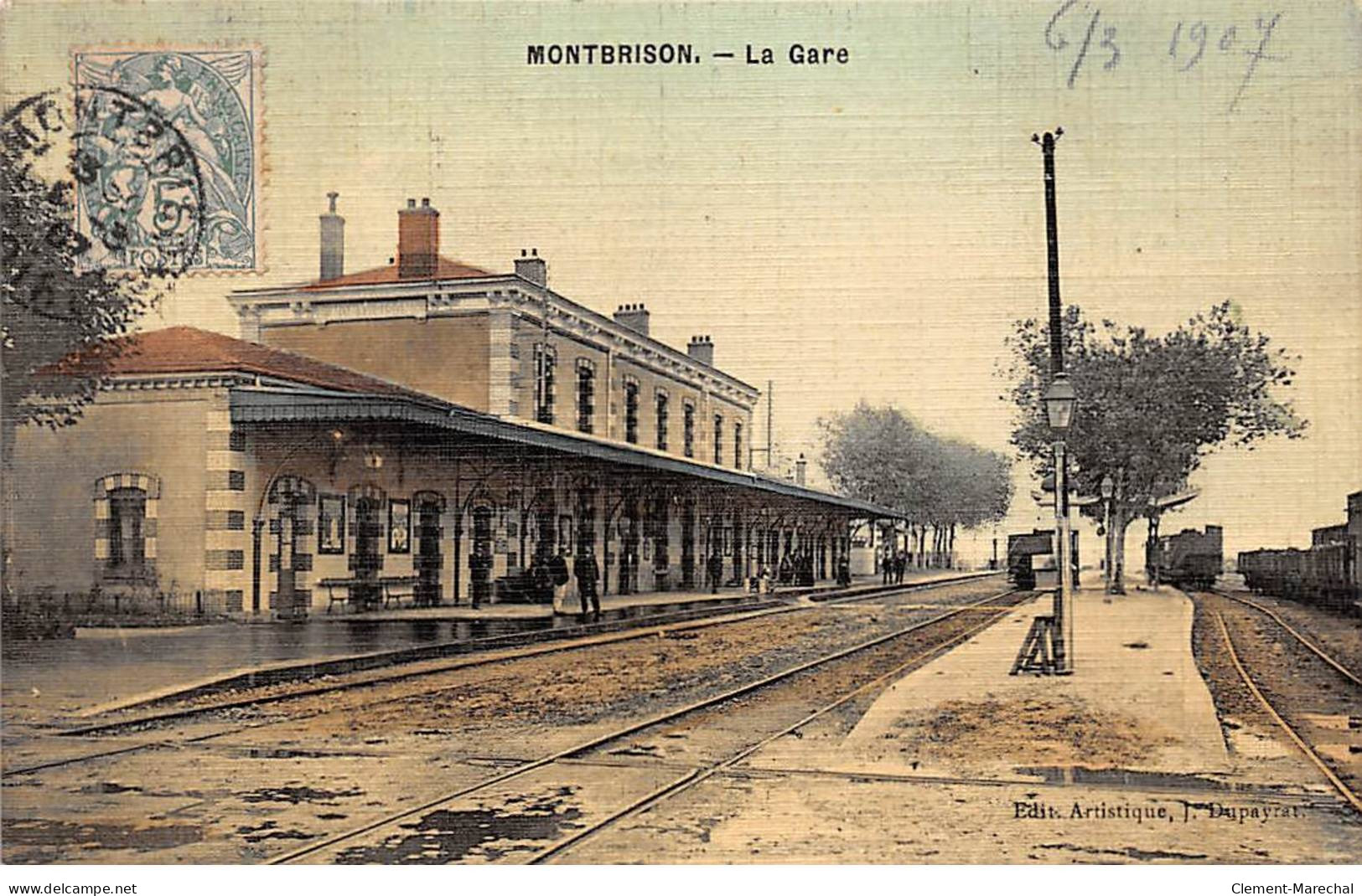 MONTBRISON - La Gare - Très Bon état - Montbrison