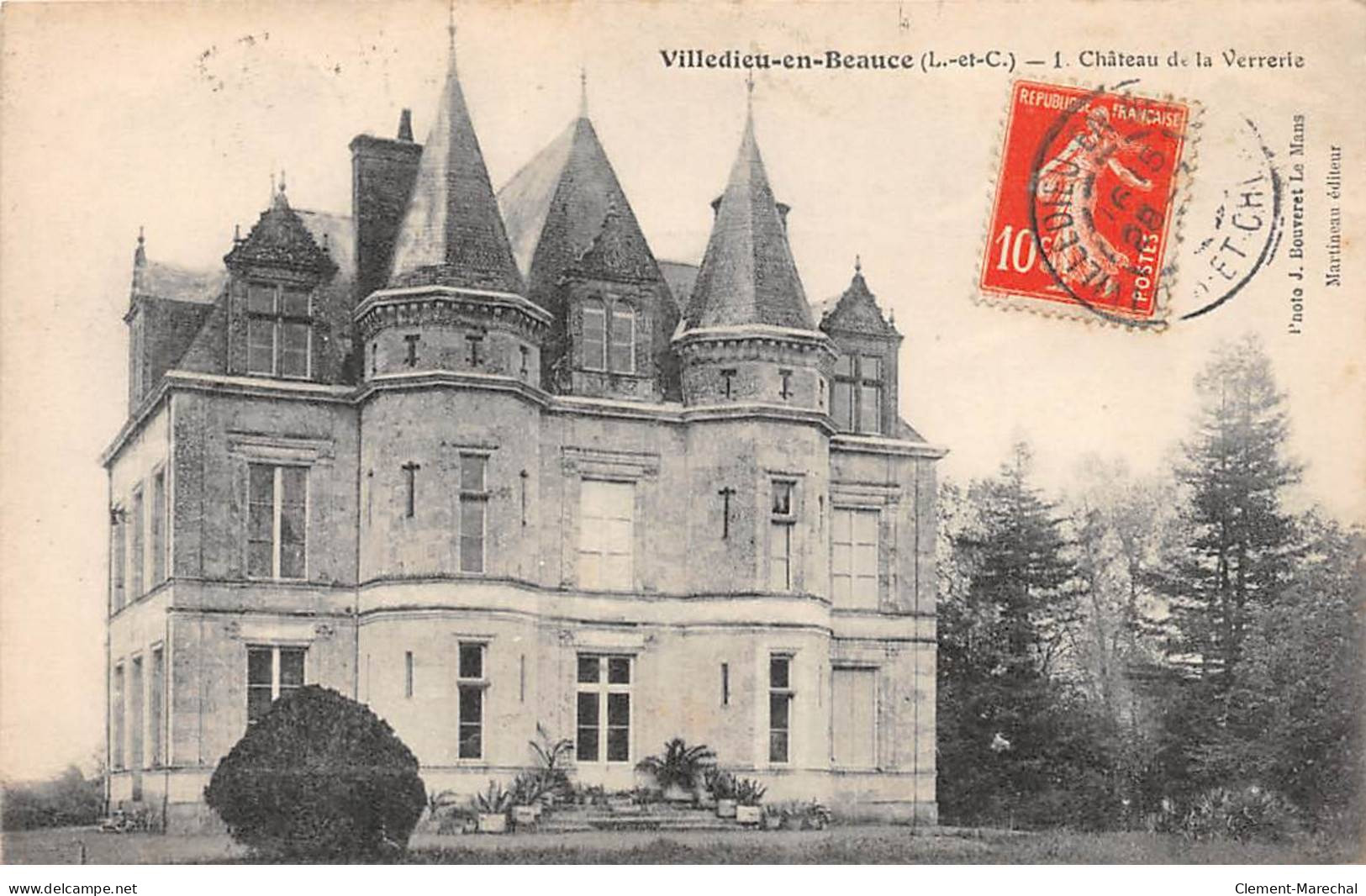 VILLEDIEU EN BEAUCE - Château De La Verrerie - Très Bon état - Other & Unclassified