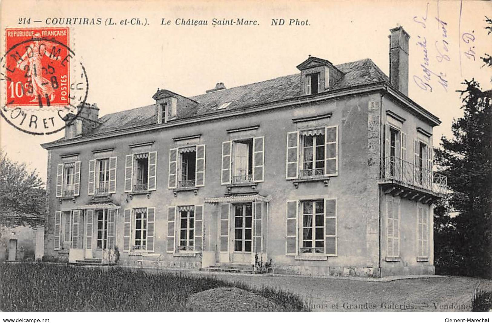COURTIRAS - Le Château Saint Marc - Très Bon état - Other & Unclassified