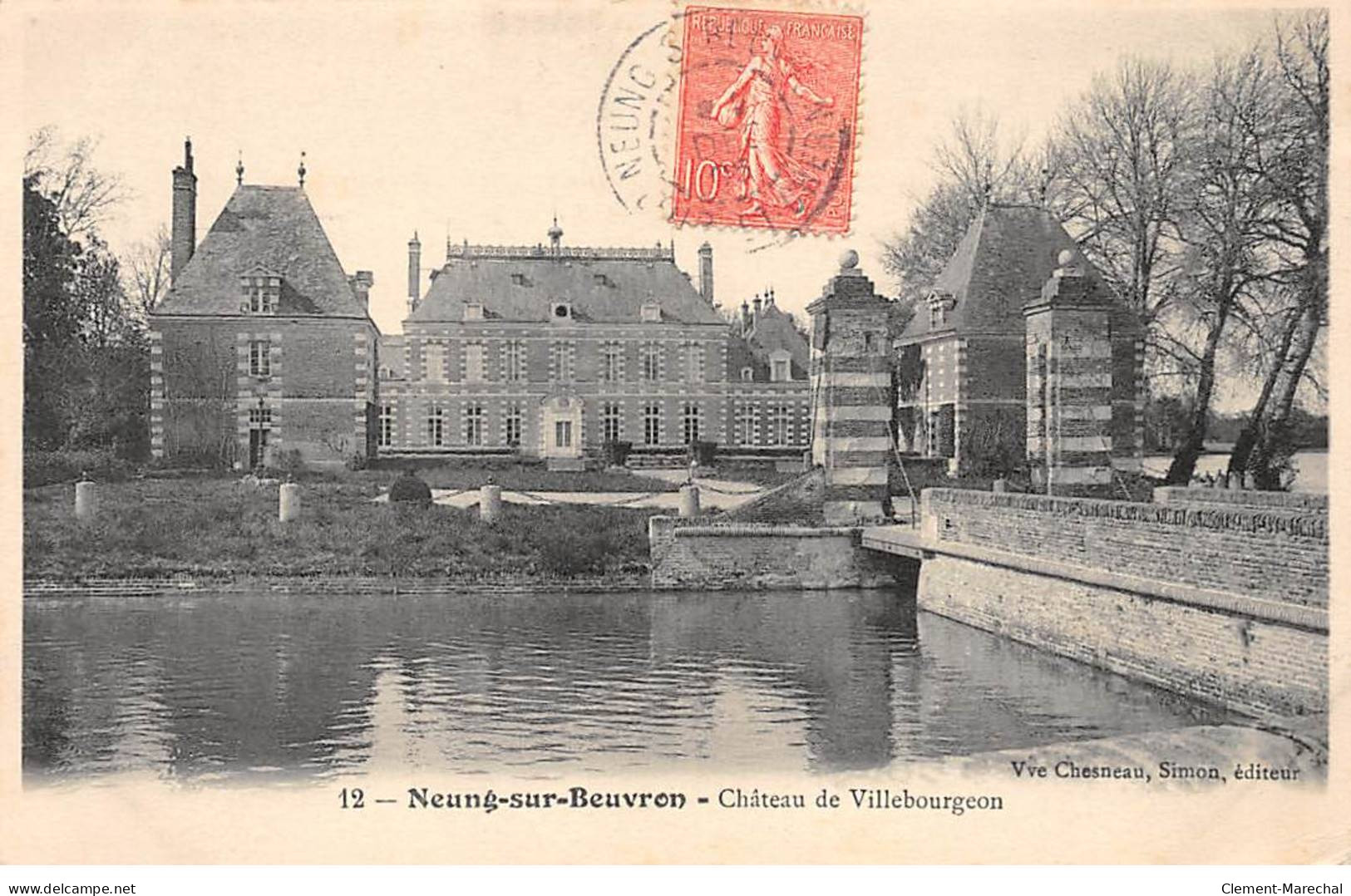 NEUNG SUR BEUVRON - Château De Villebourgeon - Très Bon état - Neung Sur Beuvron