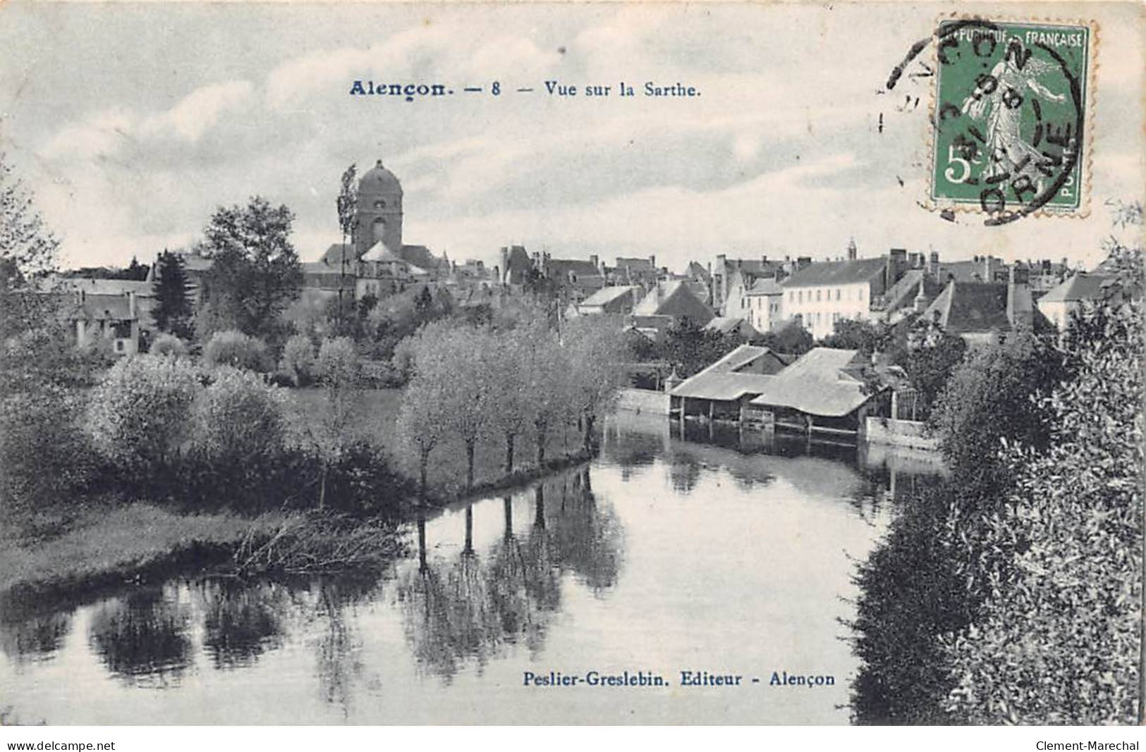 ALENCON - Vue Sur La Sarthe - Très Bon état - Alencon