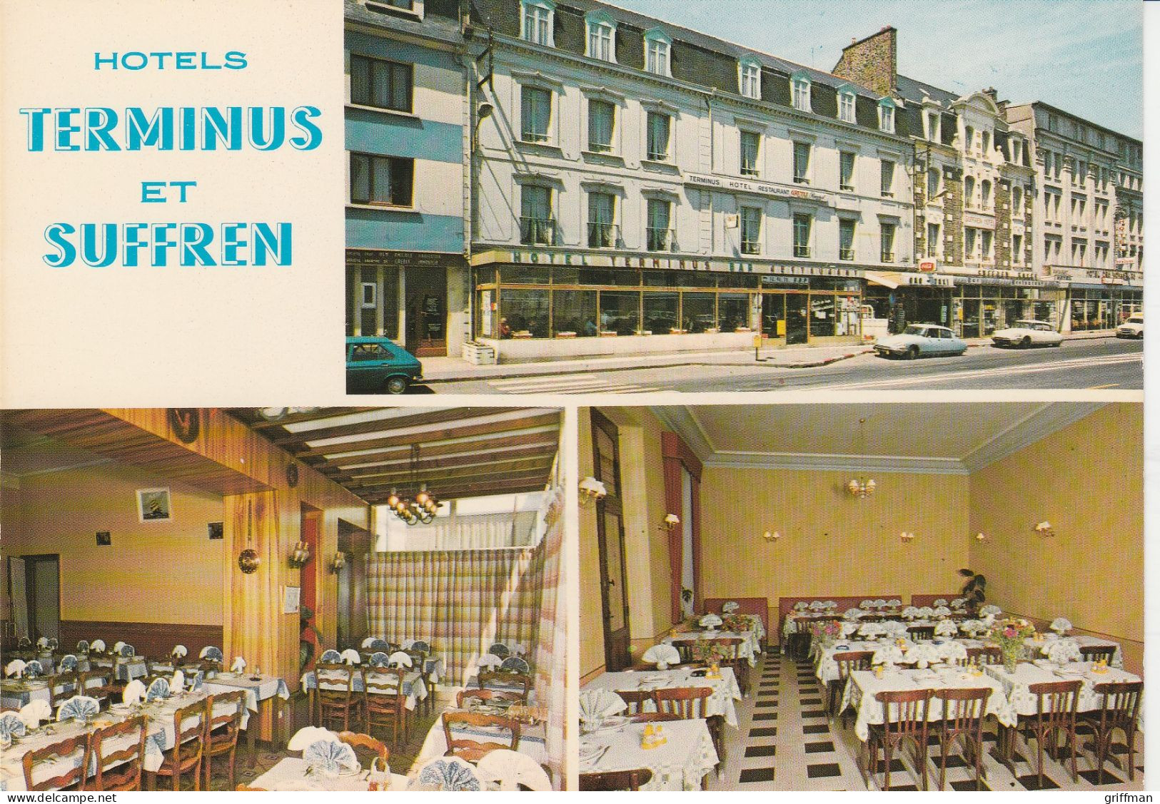 SAINT MALO HOTELS TERMINUS ET SUFFREN 4 ET 8 BOULEVARD DES TALARDS 1975 CPSM 10X15 TBE - Saint Malo