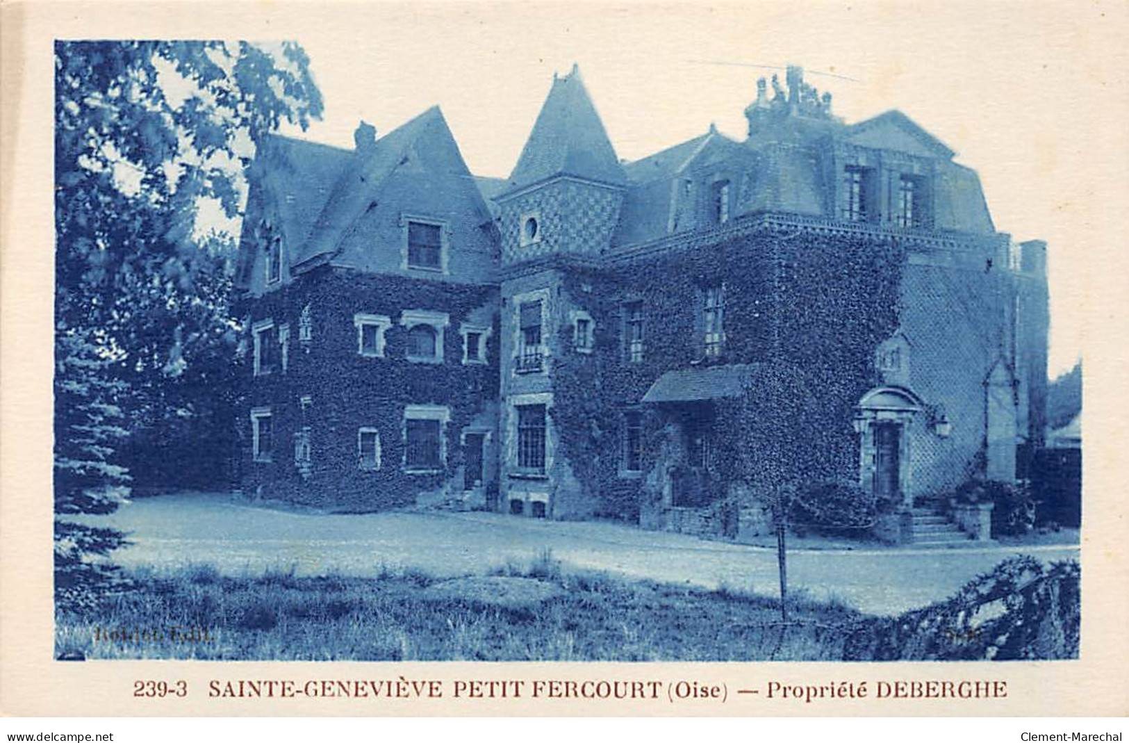 SAINTE GENEVIEVE PETIT FERCOURT - Propriété Deberghe - Très Bon état - Sainte-Geneviève