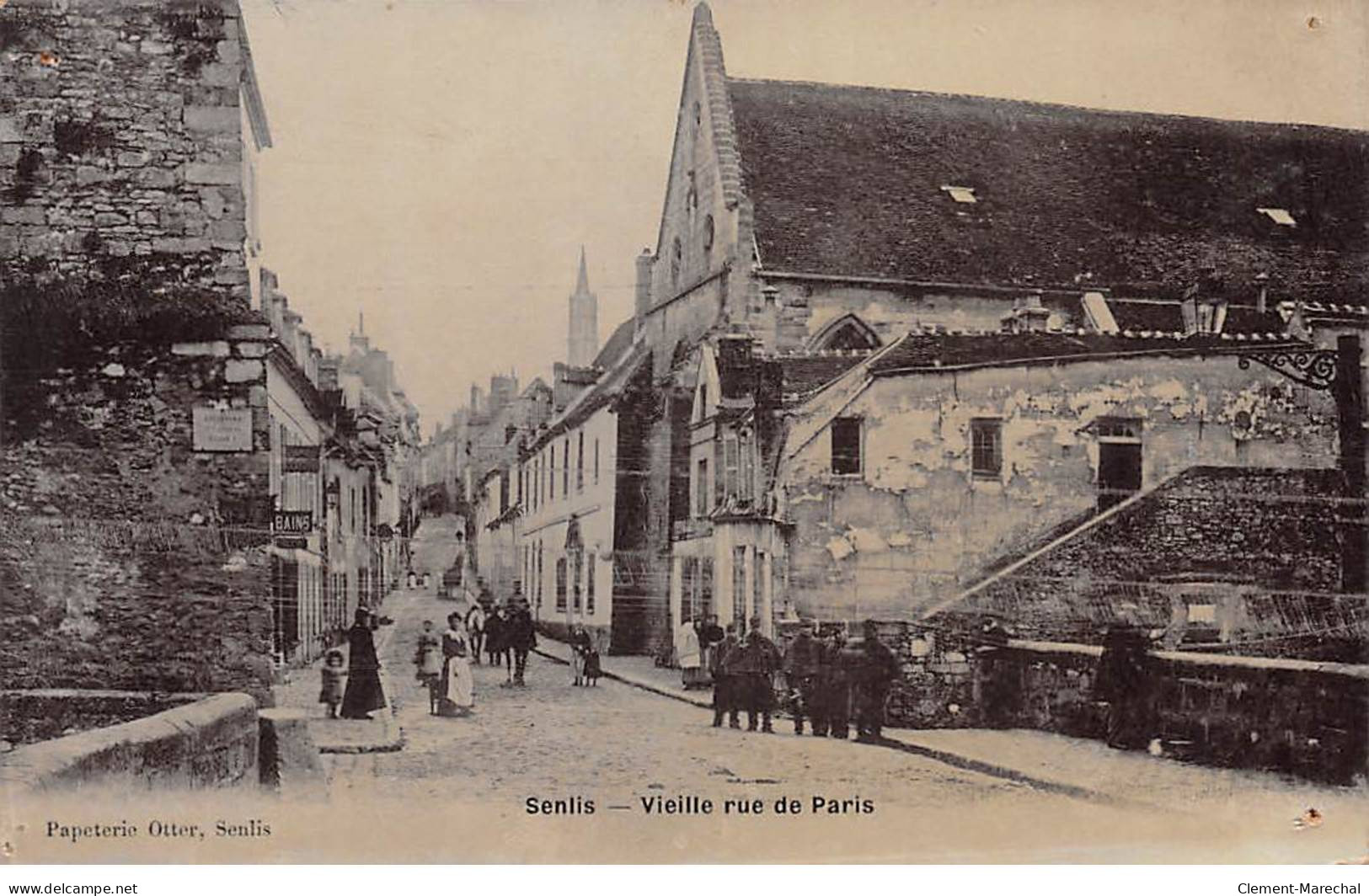 SENLIS - Vieille Rue De Paris - état - Senlis