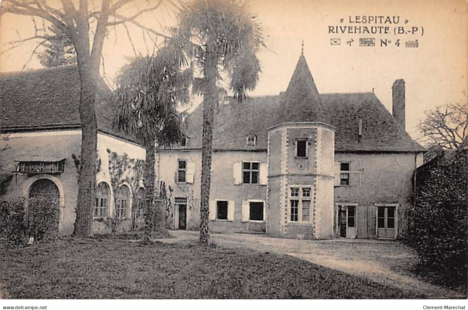 RIVEHAUTE - Lespitau - Château - Très Bon état - Autres & Non Classés