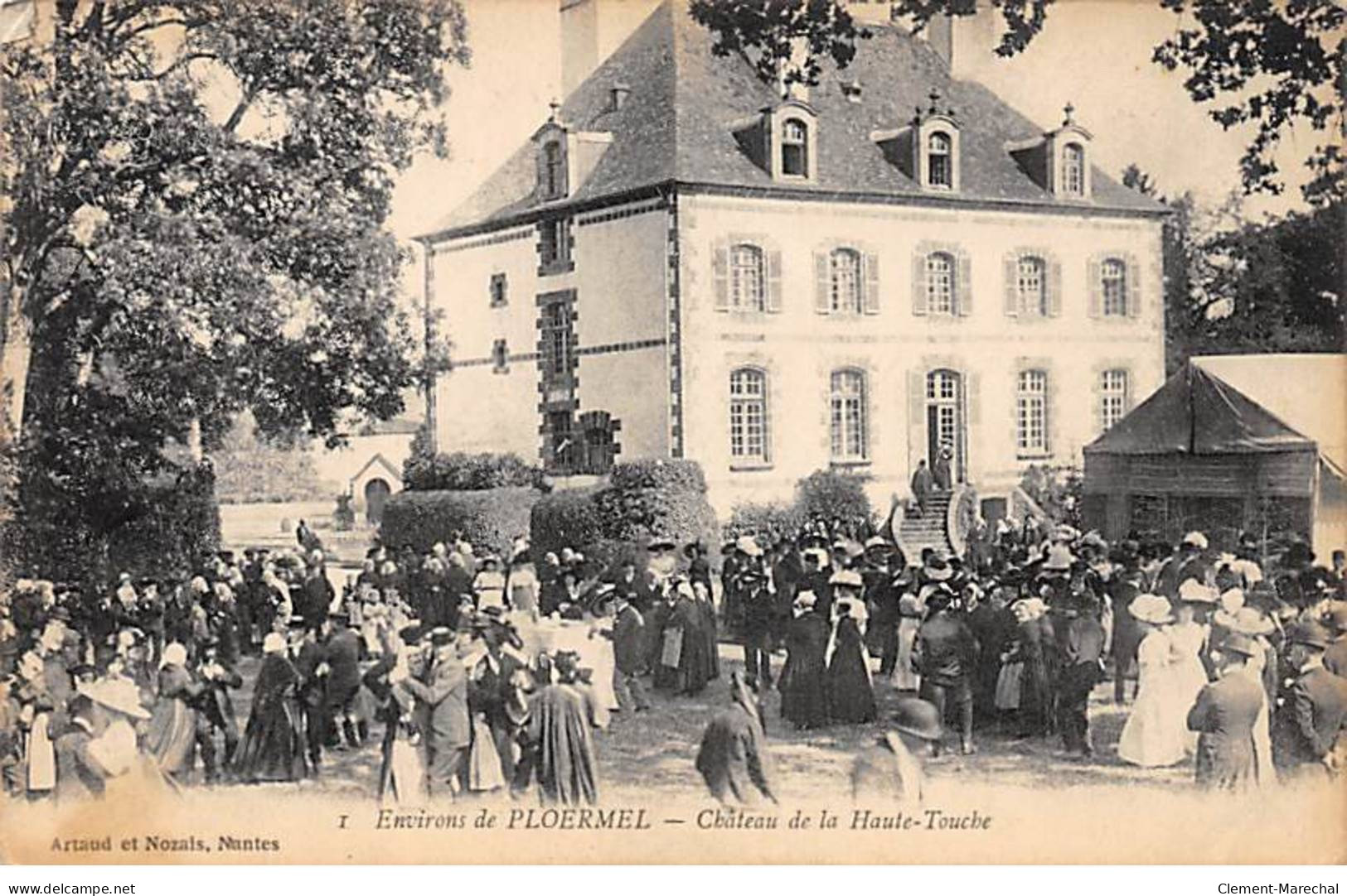 Environs De PLOERMEL - Château De La HAUTE TOUCHE - Très Bon état - Autres & Non Classés