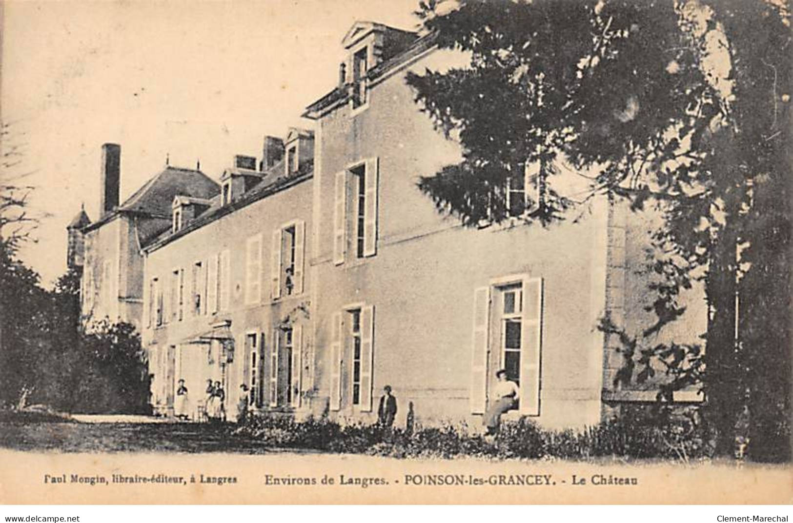Environs De LANGRES - POINSON LES GRANCEY - Le Château - Très Bon état - Autres & Non Classés