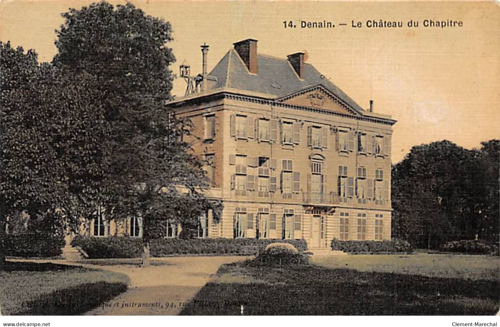 DENAIN - Le Château Du Chapitre - Très Bon état - Denain