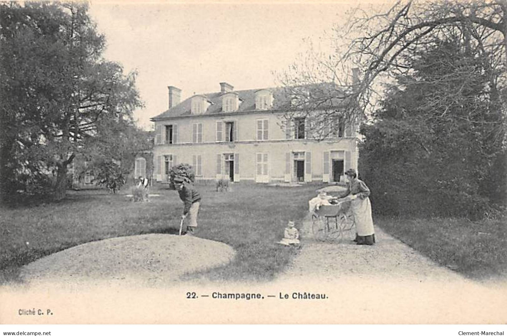 CHAMPAGNE - Le Château - Très Bon état - Champagne Sur Seine