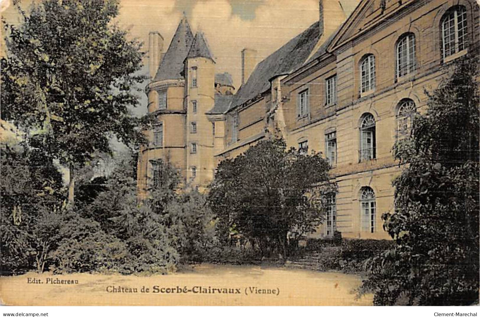Château De SCORBE CLAIRVAUX - Très Bon état - Scorbe Clairvaux
