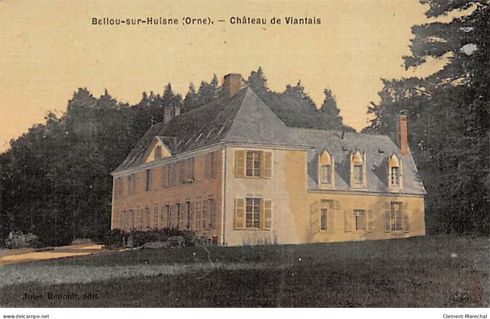 BELLOU SUR HUISNE - Château De Viantais - Très Bon état - Sonstige & Ohne Zuordnung