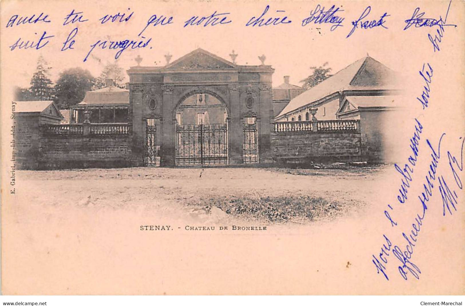 STENAY - Château De Bronelle - Très Bon état - Stenay