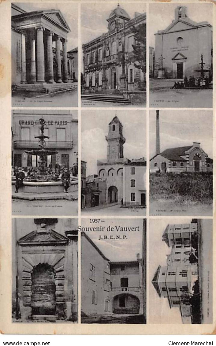 Souvenir De VAUVERT - 1957 - Très Bon état - Andere & Zonder Classificatie