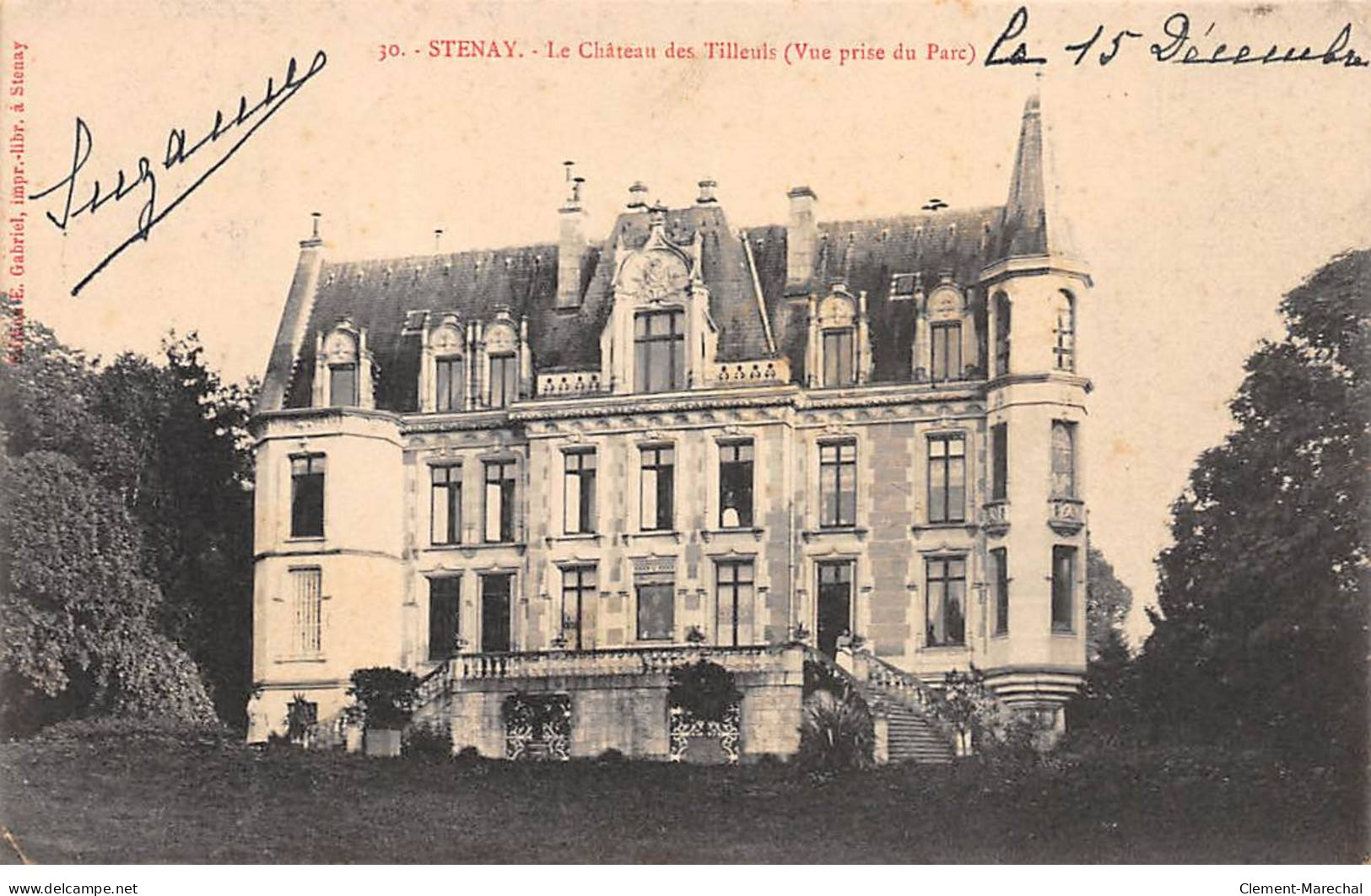 STENAY - Le Château Des Tilleuls - Très Bon état - Stenay
