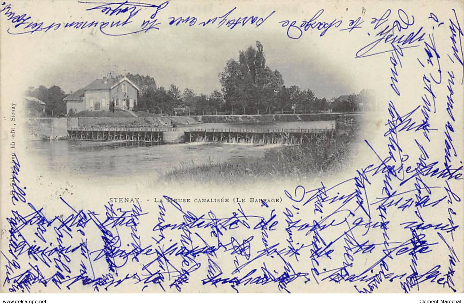 STENAY - La Meuse Canalisée - Le Barrage - Très Bon état - Stenay