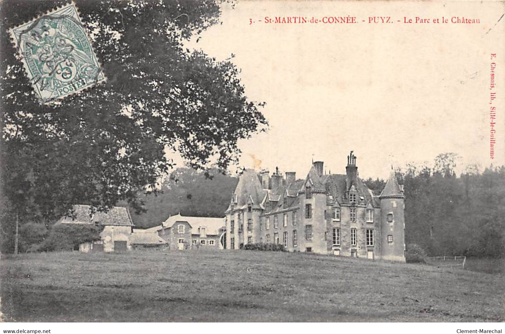 SAINT MARTIN DE CONNEE - PUYZ - Le Parc Et Le Château - Très Bon état - Other & Unclassified