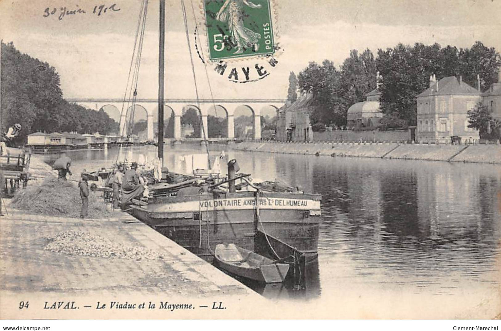 LAVAL - Le Viaduc Et La Mayenne - Très Bon état - Laval