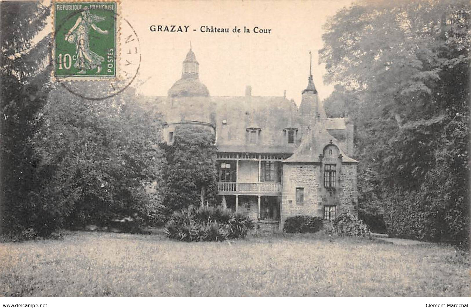GRAZAY - Château De La Cour - Très Bon état - Sonstige & Ohne Zuordnung