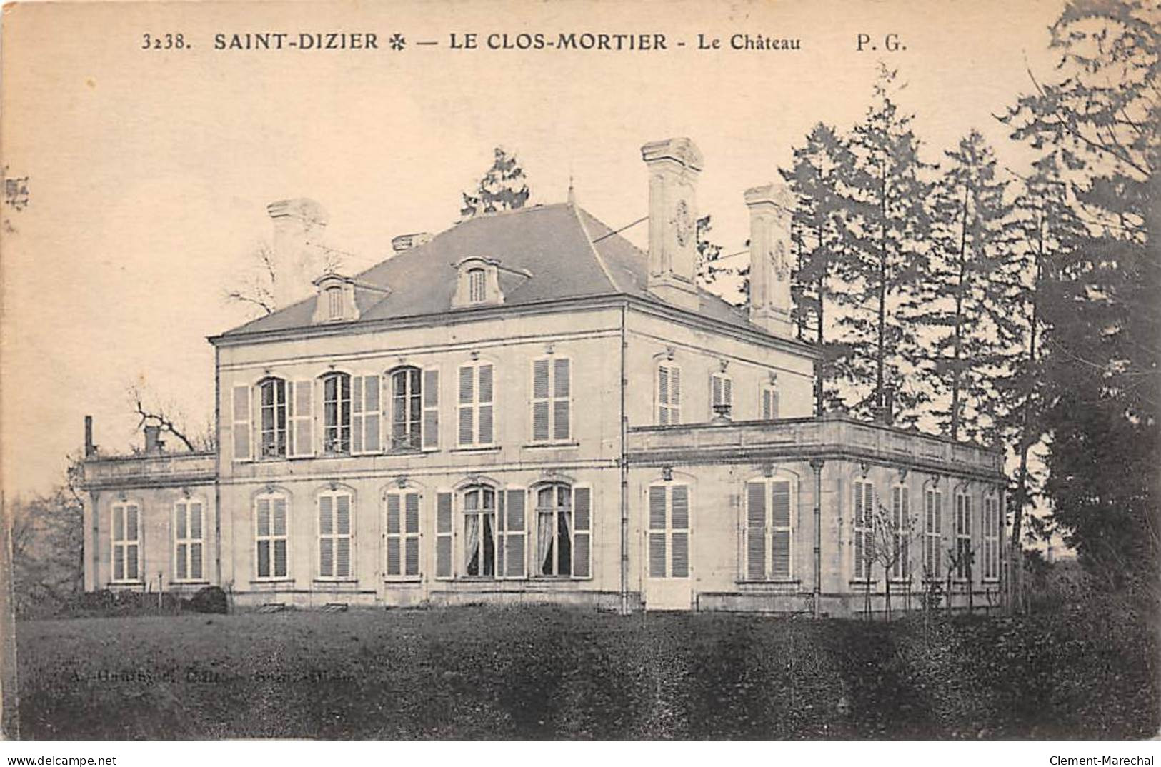 SAINT DIZIER - Le Clos Mortier - Le Château - état - Saint Dizier