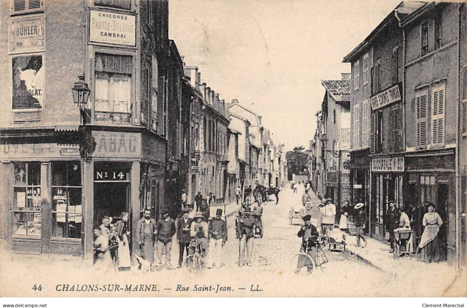 CHALONS SUR MARNE - Rue Saint Jean - Très Bon état - Châlons-sur-Marne