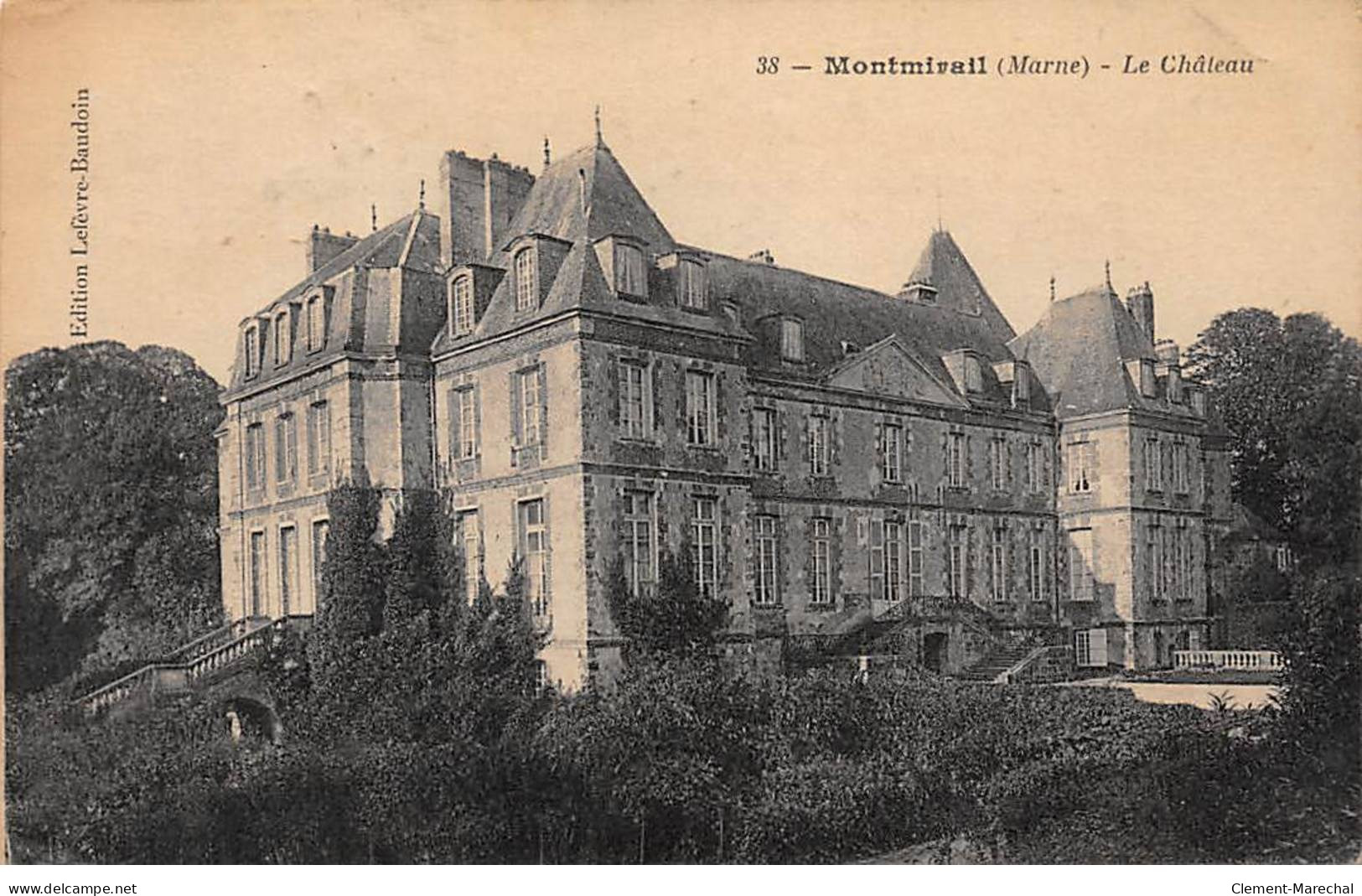 MONTMIRAIL - Le Château - Très Bon état - Montmirail