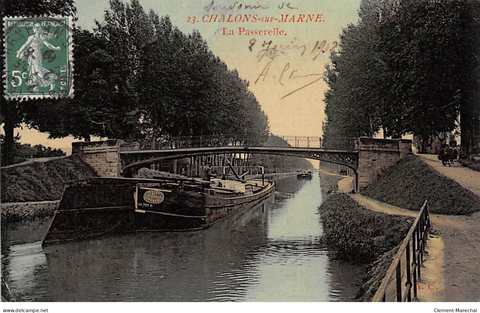 CHALONS SUR MARNE - La Passerelle - Très Bon état - Châlons-sur-Marne