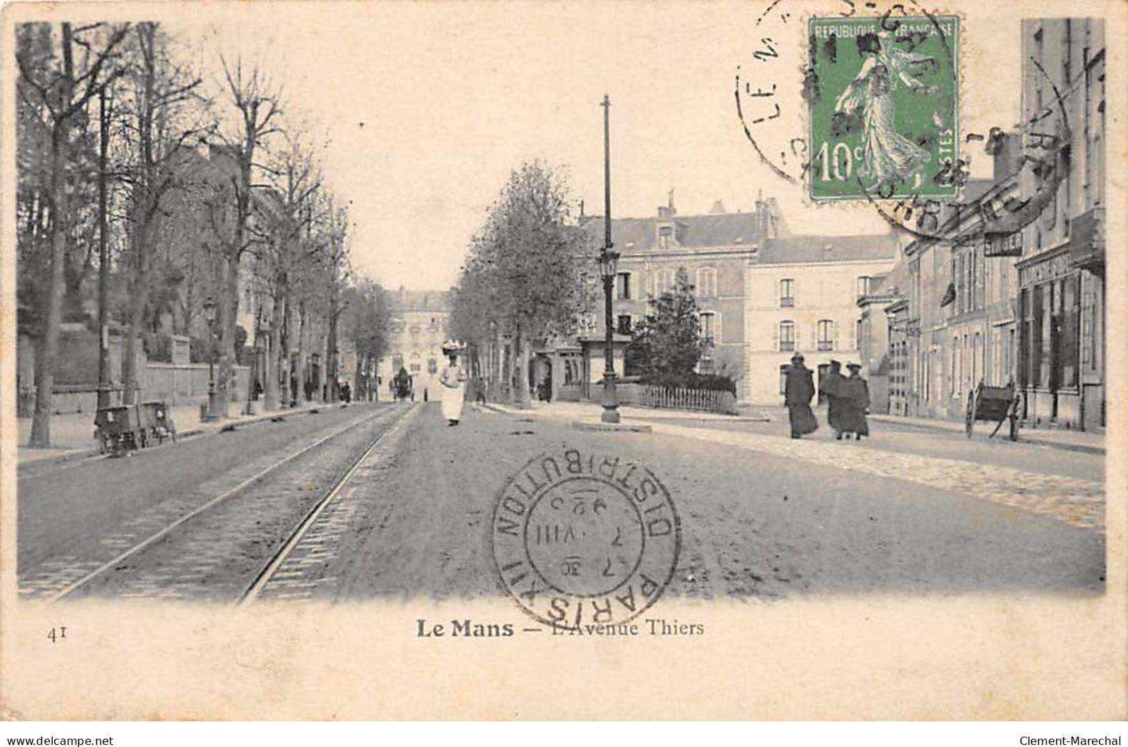 LE MANS - L'Avenue Thiers - Très Bon état - Le Mans