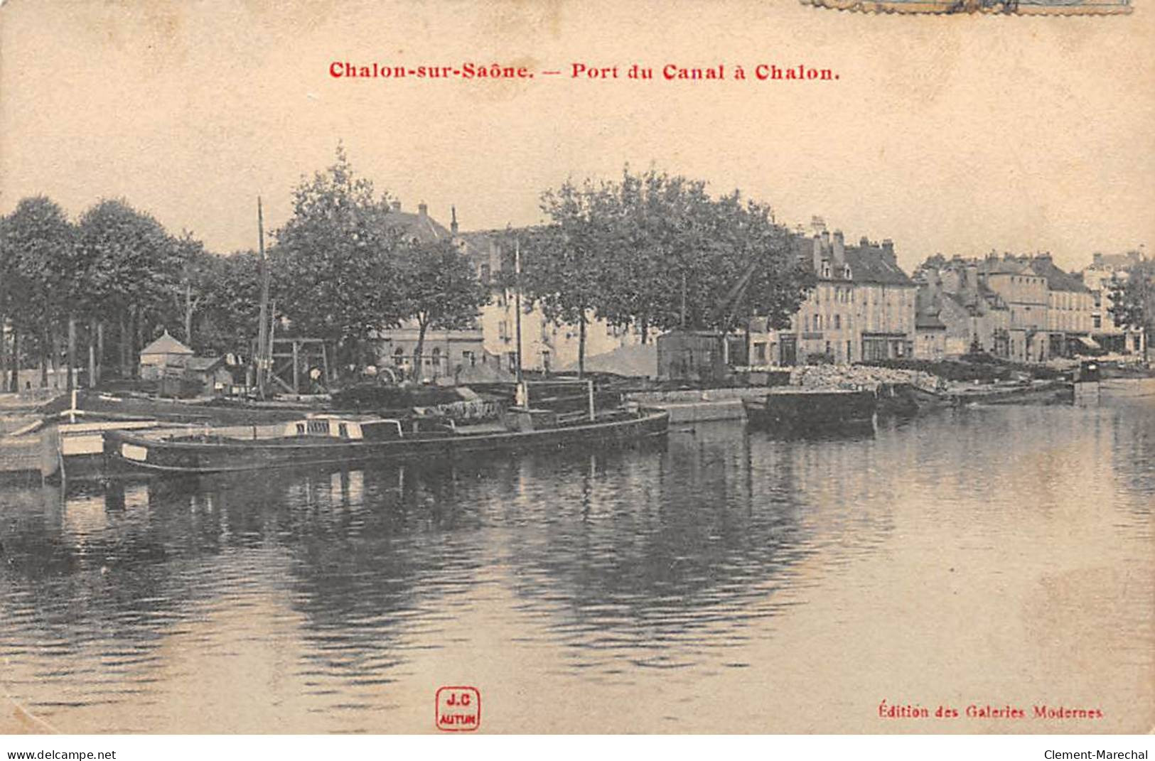 CHALON SUR SAONE - Port Du Canal à Chalon - état - Chalon Sur Saone