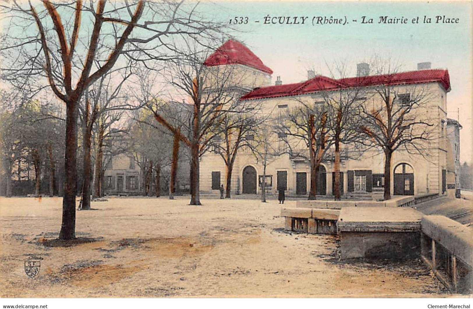 ECULLY - La Mairie Et La Place - Très Bon état - Other & Unclassified