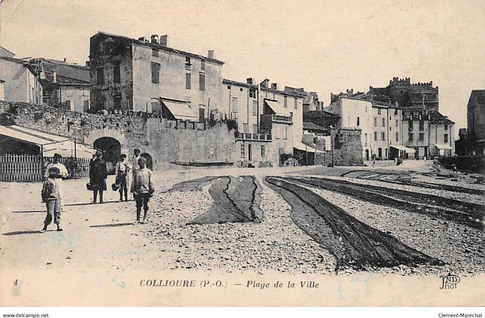 COLLIOURE - Plage De La Ville - état - Collioure